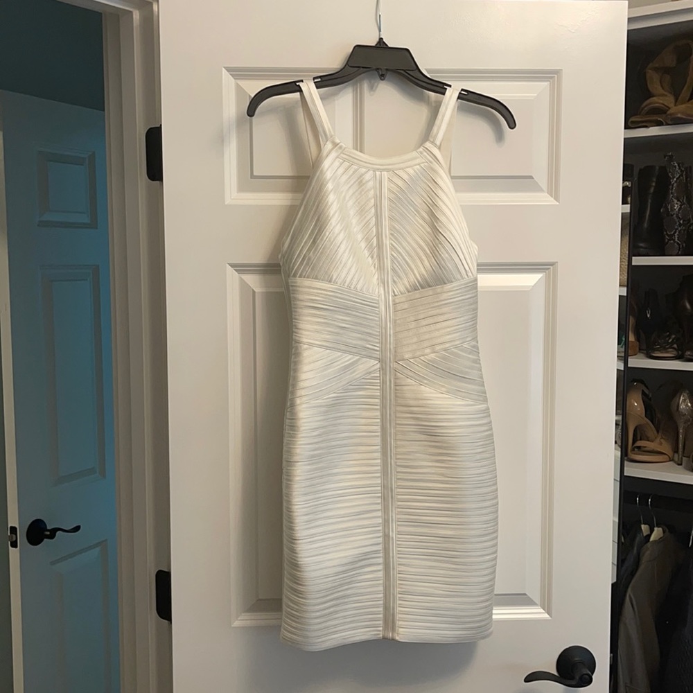 BCBG White Dress